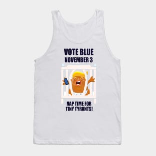 USA Elections 2020 Trump In His Baby Crib Tank Top